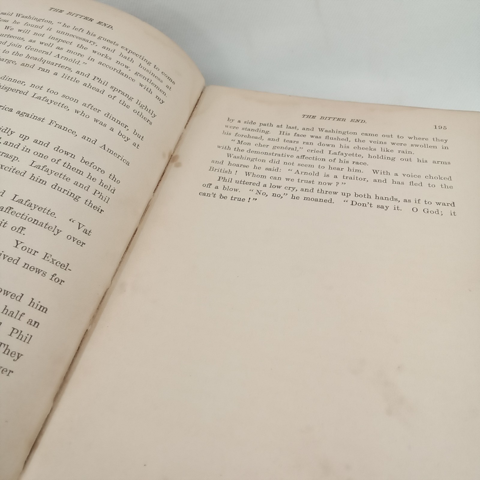 Antique Hardcover Book Loyal Blue And Royal Scarlet Marion Ames Taggart 1898