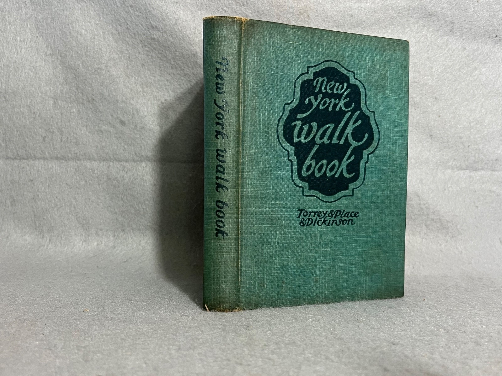 Antique New York Book NY Walk Book New York City Hudson Long Island w/Maps 1936