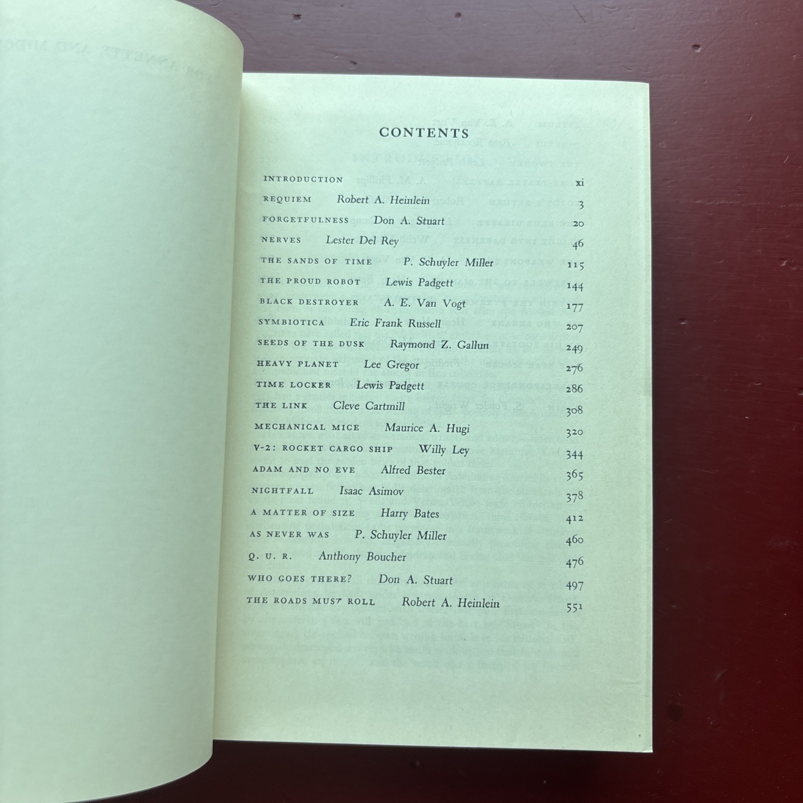 Famous Science-Fiction Stories: Time & Space, edit Healy, 1957, Modern Library