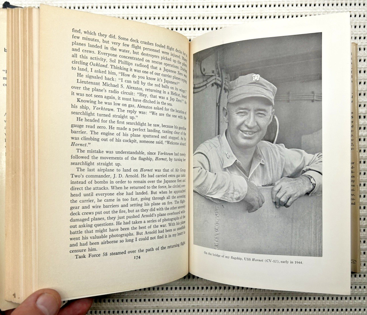 World War II Carrier Admiral J.J. “Jocko” Clark Hardcover Dust Jacket 333p