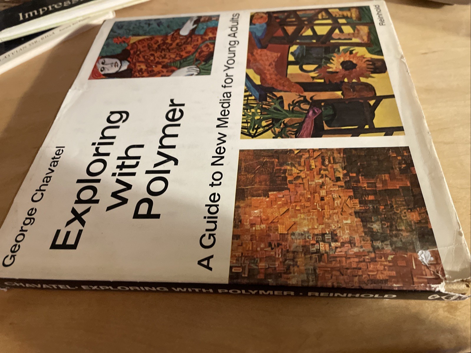 VTG Exploring With Polymer Guide To New Media Young Adults George Chavatel 1966