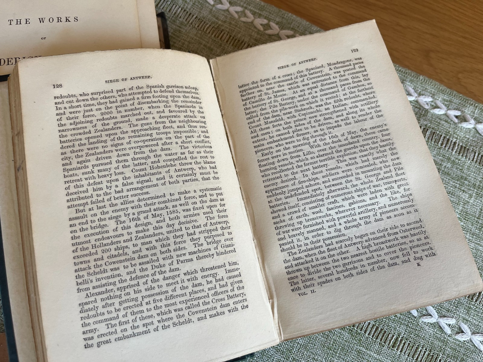 Schillers Thirty Years War/Netherland & Revolt of Netherlands 1846 Editions!!