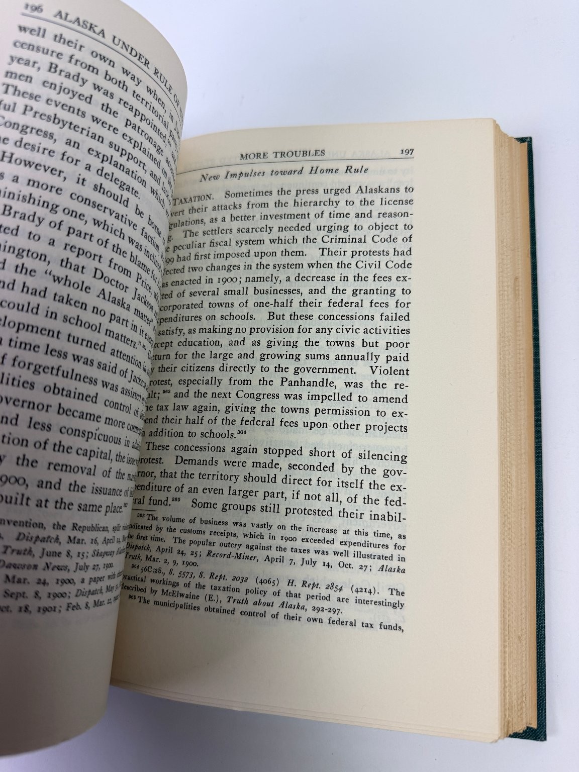 Alaska Jeannette Paddock Nichols Reissued 1963 Illustrated History Politics