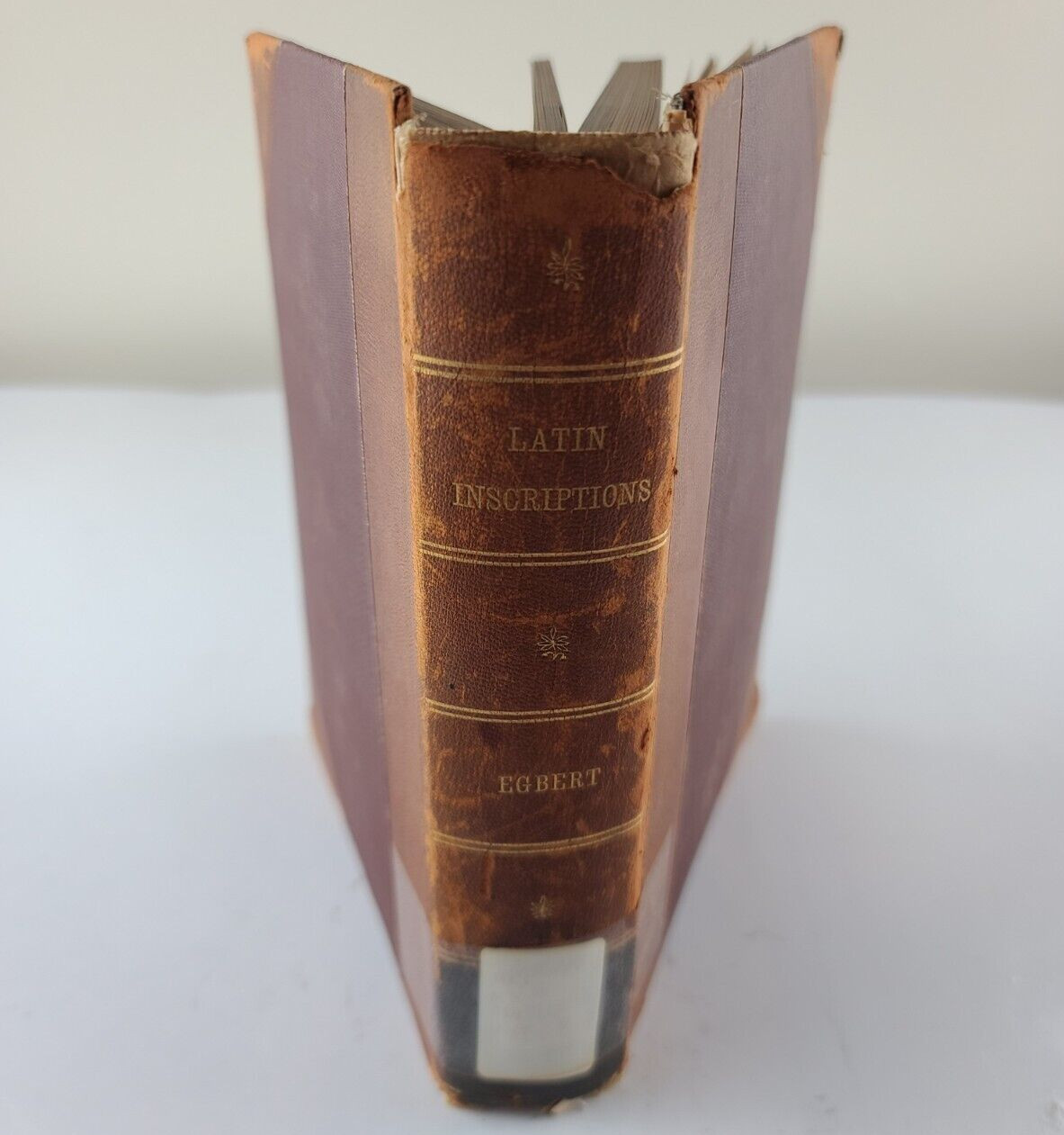 Introduction to the Study of Latin Inscriptions By J. C. Egbert 1896