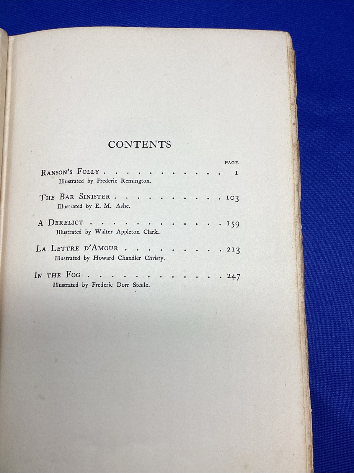 Ranson’s Folly By Richard Harding Davis Vintage HC 1902 1st Edition