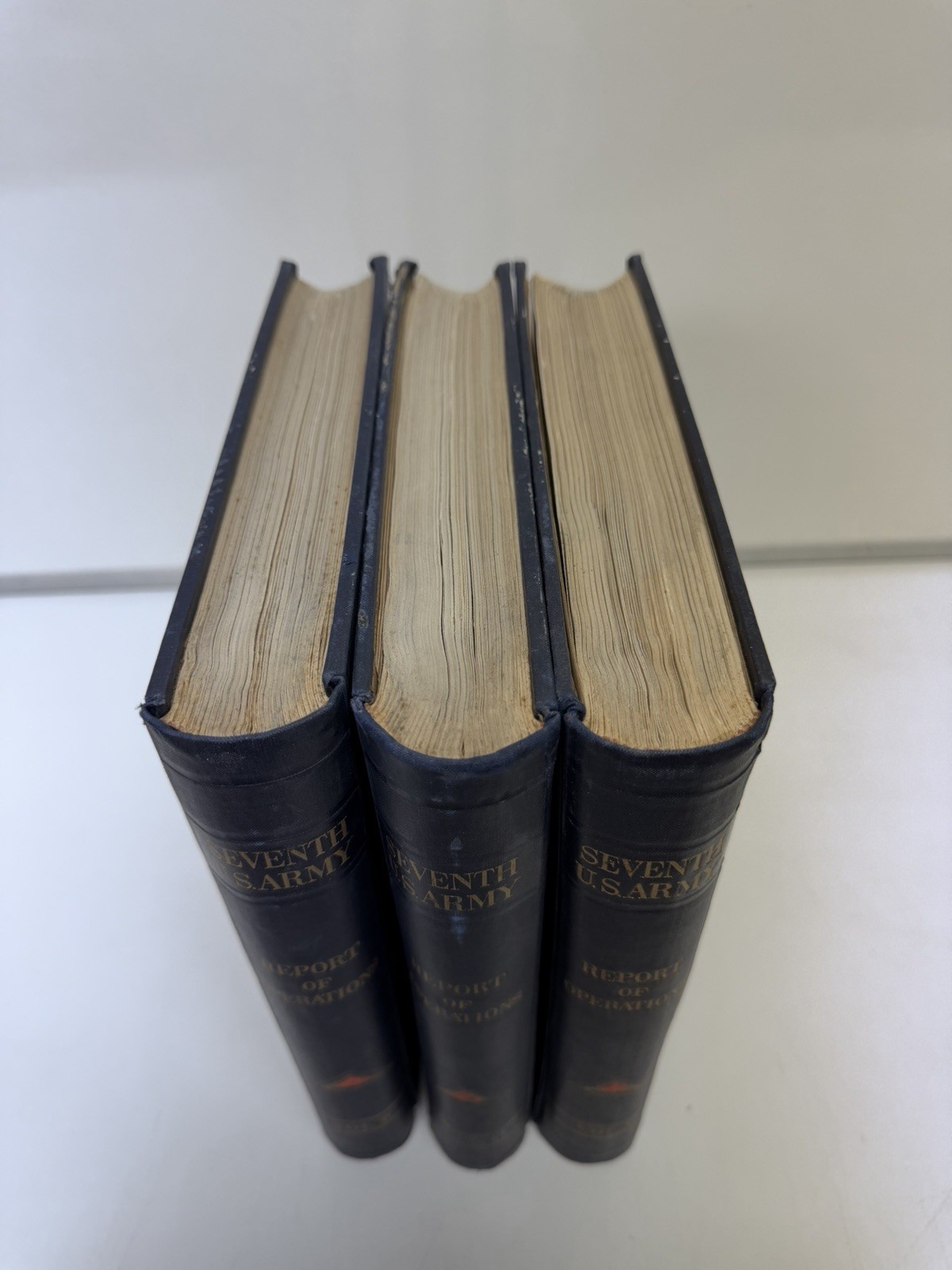 7th United States Army Report of Operations France and Germany 1944-1945 3 Vols