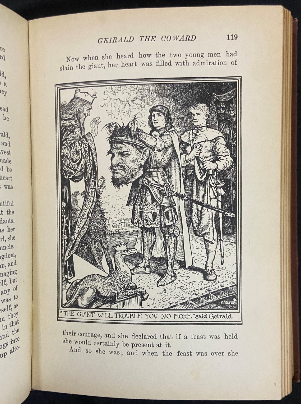 1910 THE BROWN FAIRY BOOK Fairy Tales ANDREW LANG Antique Art Nouveau Binding