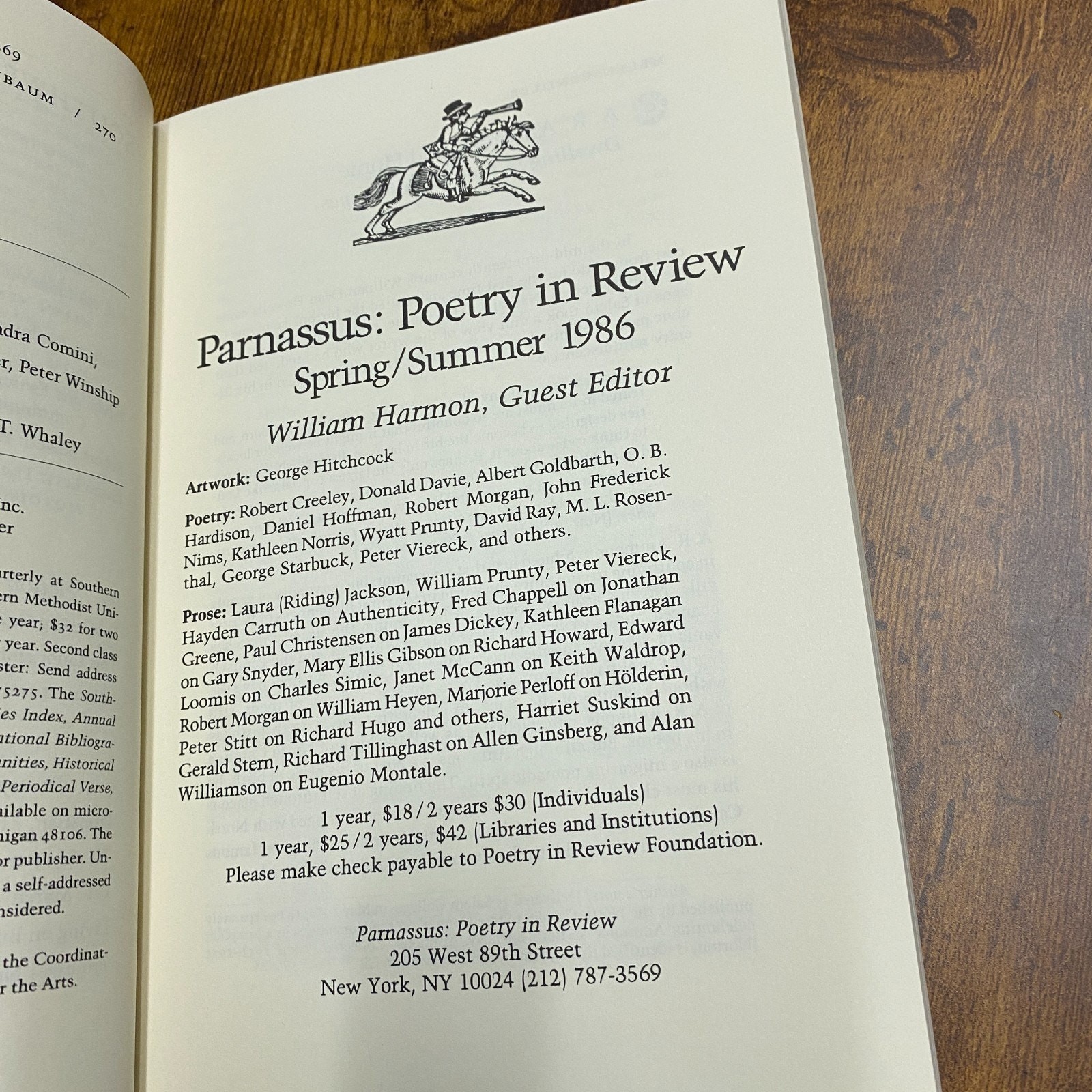 Southwest Review Spring 1987