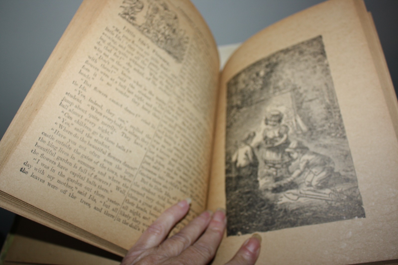 Early Rare Antique Andersen Fairy Tales By Hans Christian Andersen Gold Mermaid