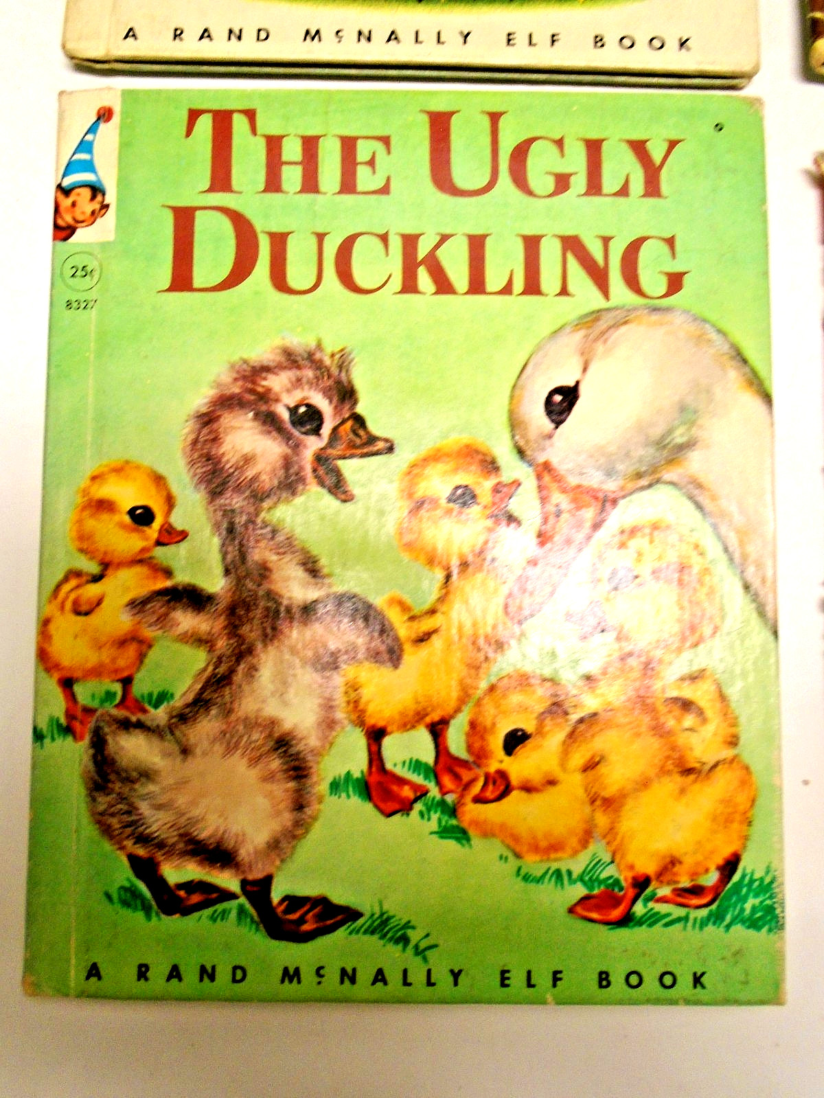 (3) Rand McNally Elf Books 1959 Children’s books-The Ugly Duckling,LUCINDA,lot