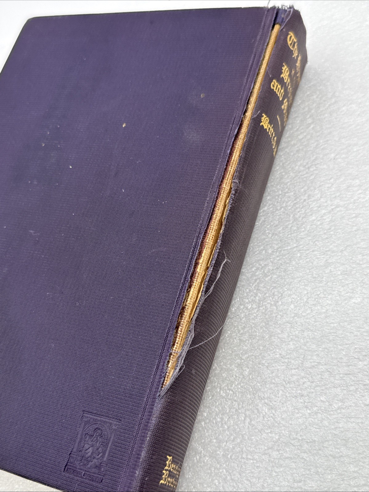 Antique THE HYMNS OF THE BREVIARY AND MISSAL By Matthew Britt – Hardcover 1924