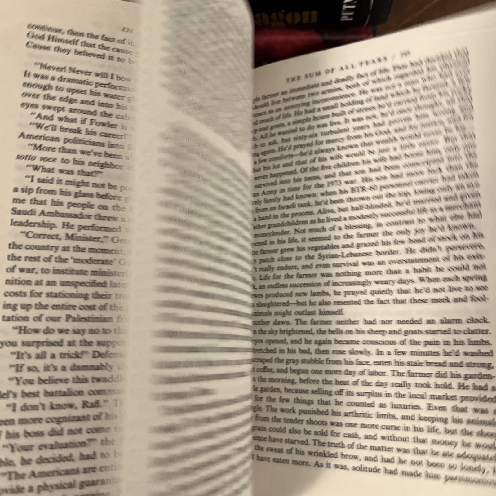 Tom Clancy-The Sum Of All Fears Jack Ryan 1st Print-1st Edition-1991 HCDJ-VTG