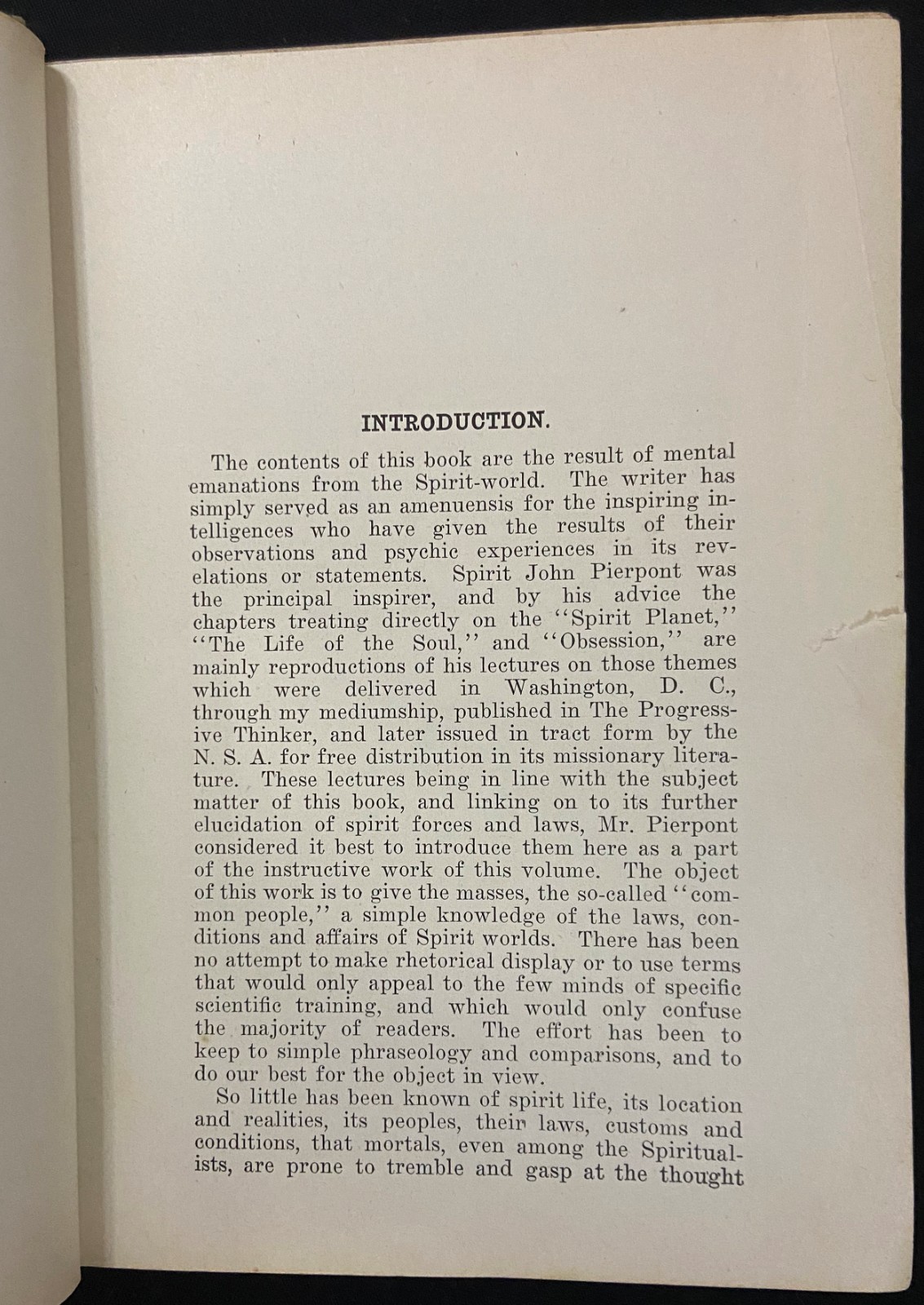 1908 TEACHINGS & ILLUSTRATIONS FROM THE SPIRIT WORLD Spiritualism LONGLEY Occult