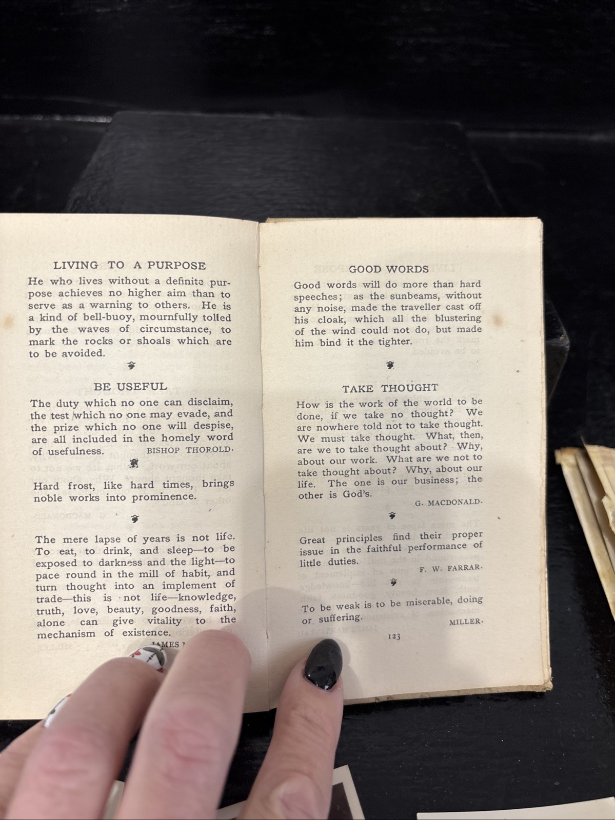 Rare Antique 1920’s Book Life’s Common Way With Photos Of Owner Inspirational