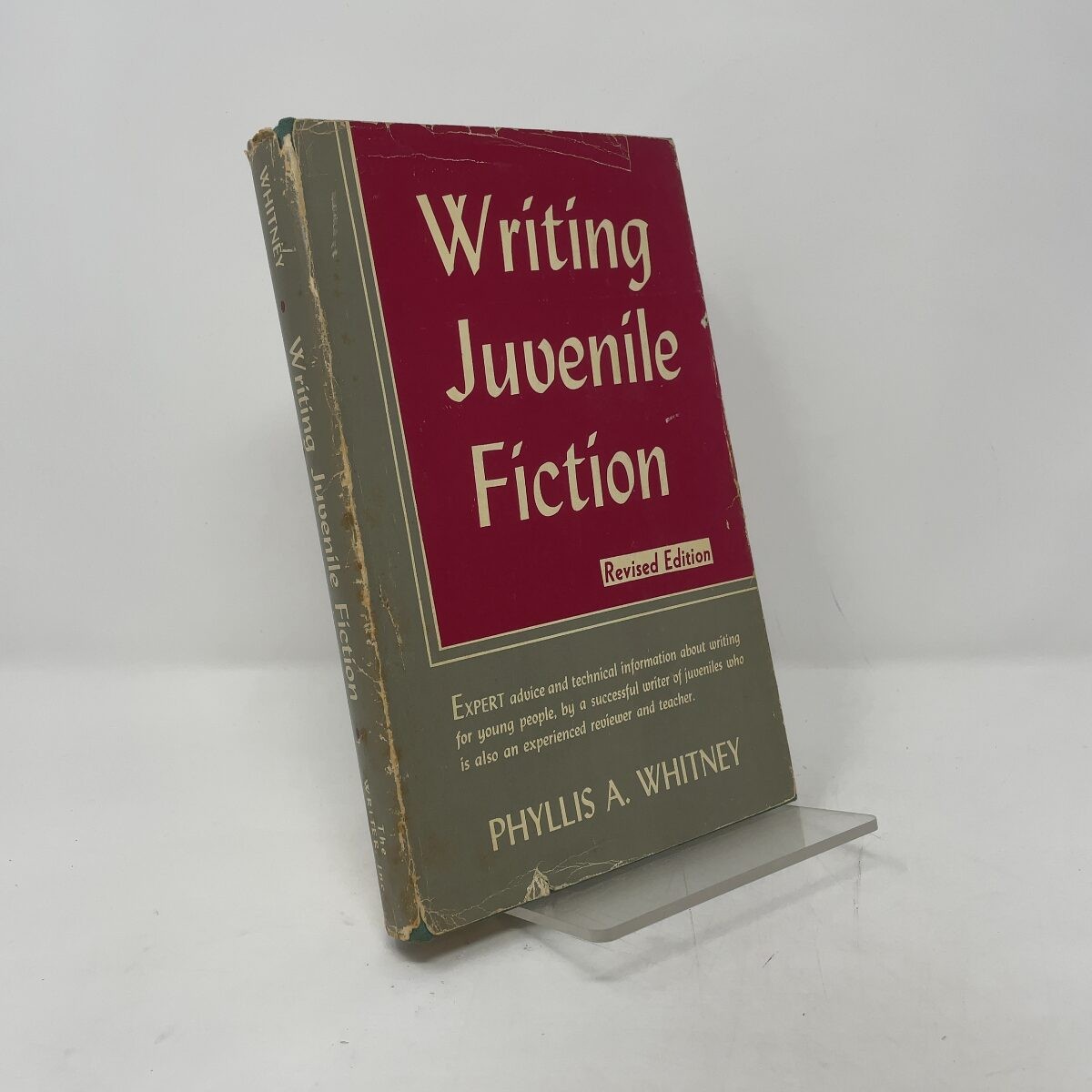 Writing Juvenile Fiction by Phyllis A. Whitney HC First Thus Very Good 1960