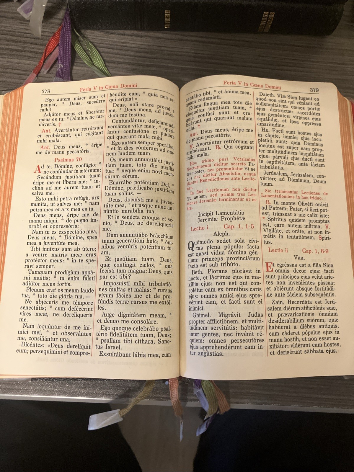 1957 Breviarium Romanum Full Set (PEN WRITINGS + WHITE OUT ) W/ All Supplements