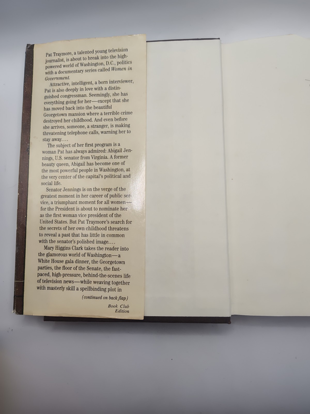 Stillwatch by Mary Higgins Clark (1984 Hardcover) with Dust Jacket 1st Edition