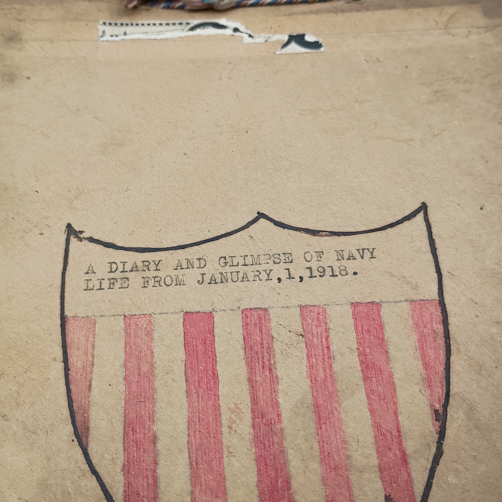 WW 1 Navy Sailor Diary,Journal, USS Kanawha 1918,dairy Life,interesting, Hist…