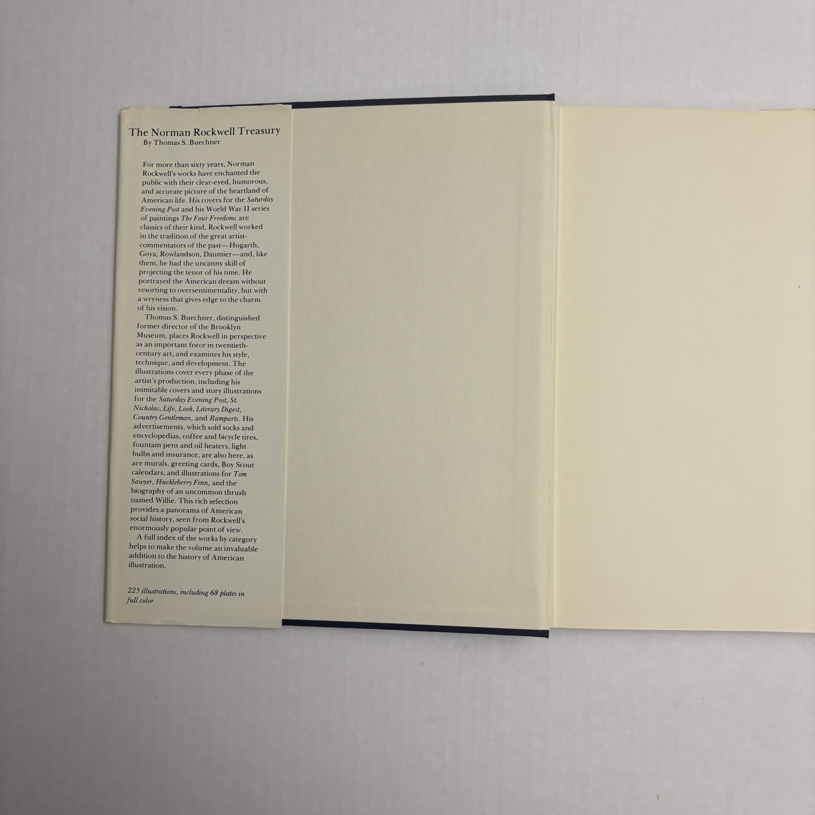 The Norman Rockwell Treasury Thomas S Buechner 1979 Hardcover Illustrated Book