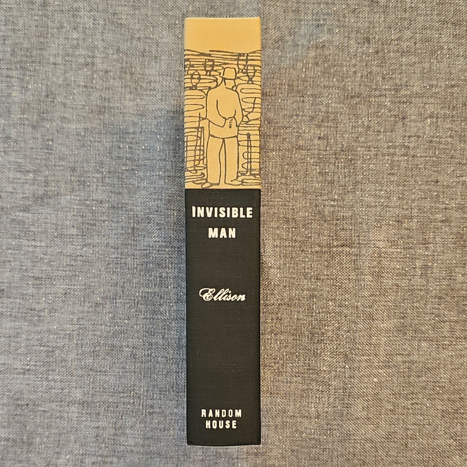 Invisible Man – Ralph Ellison Hardcover 1952 Random House, First Edition Library