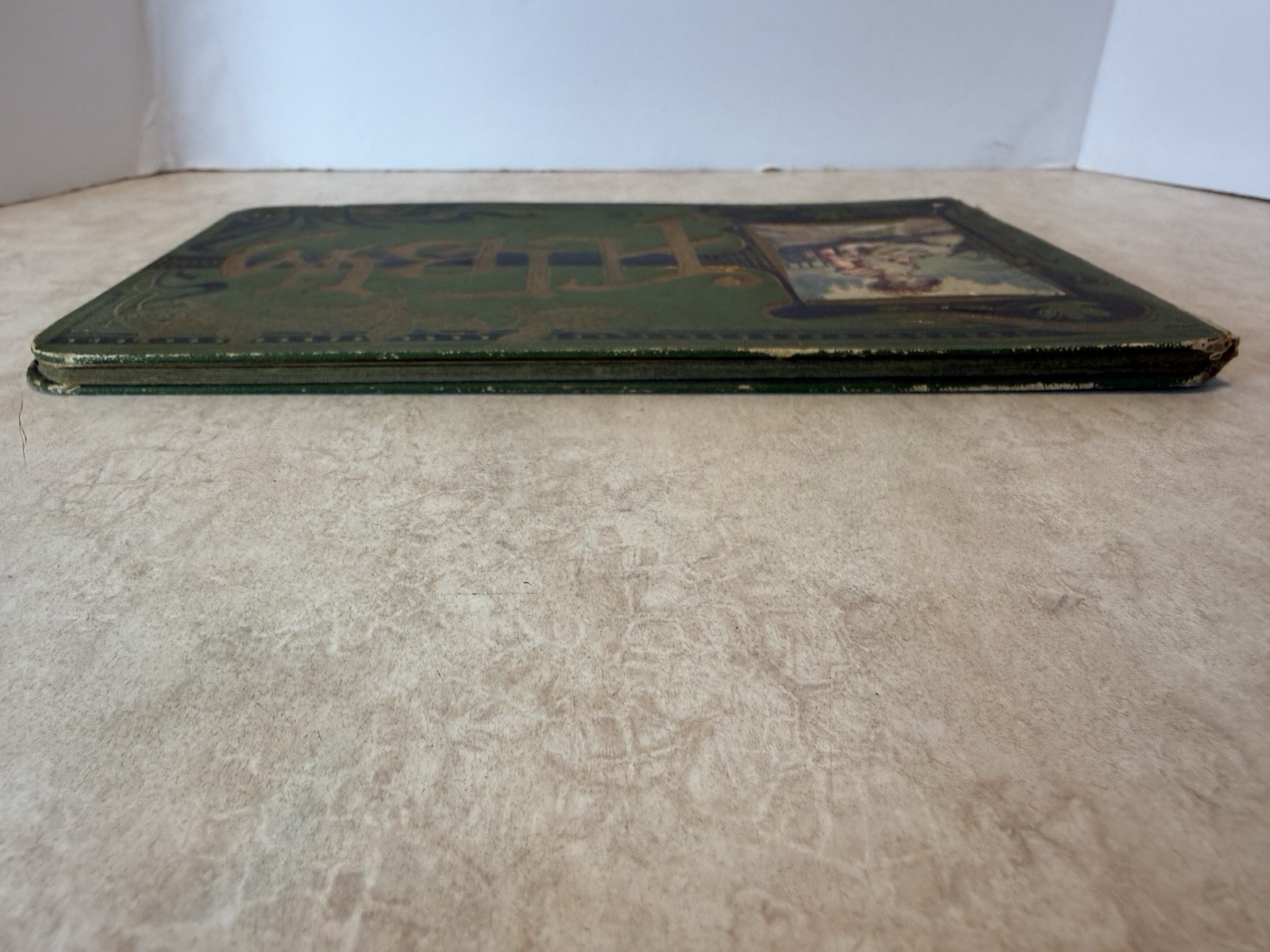 Antique Victorian Album Book 1901 to 1902 with Handwritten Poems – Very Nice!!