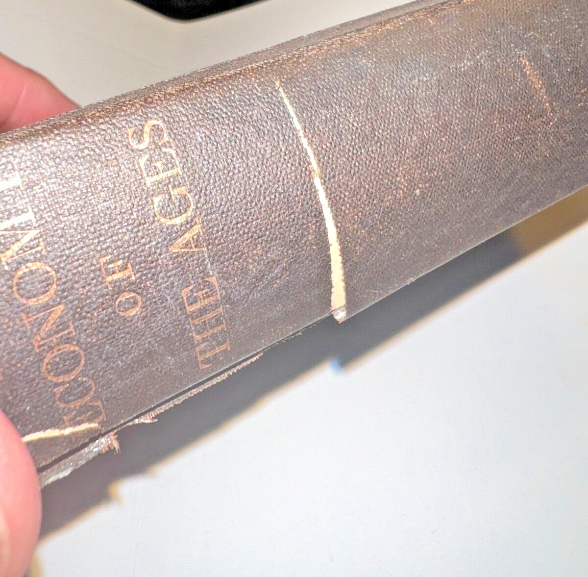 1869 H/C Trow The Economy of the Ages US Publishing Broome St New York NY