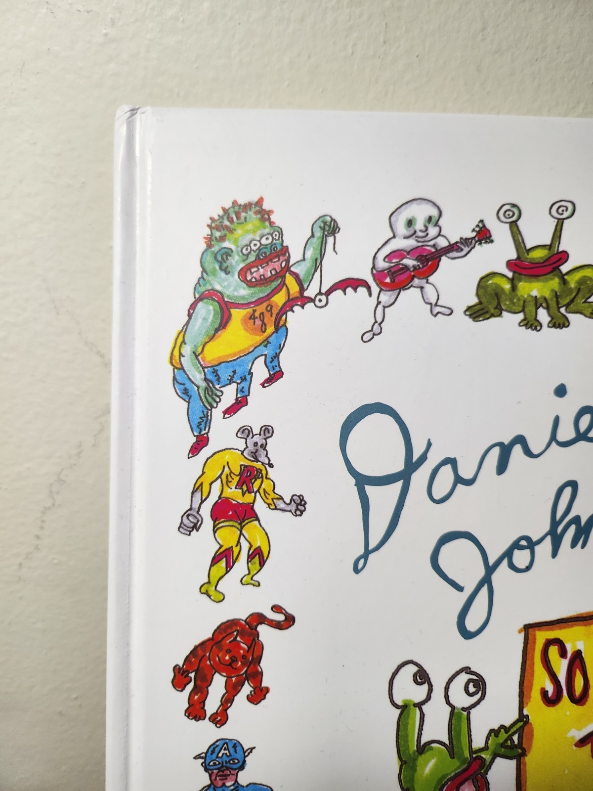 Daniel Johnston Songs To Look At First Edition 2021 Volume 1 , 1 Of 3,000
