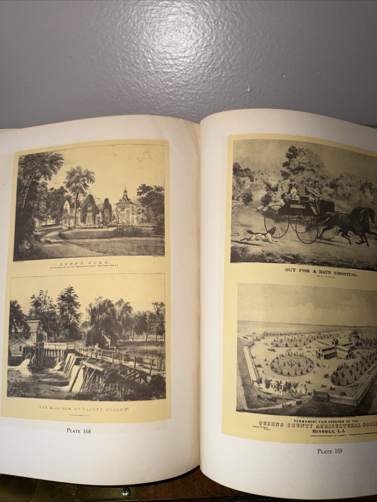 Currier & Ives, Book of Art Prints, Harry Peters Art Book, 1942