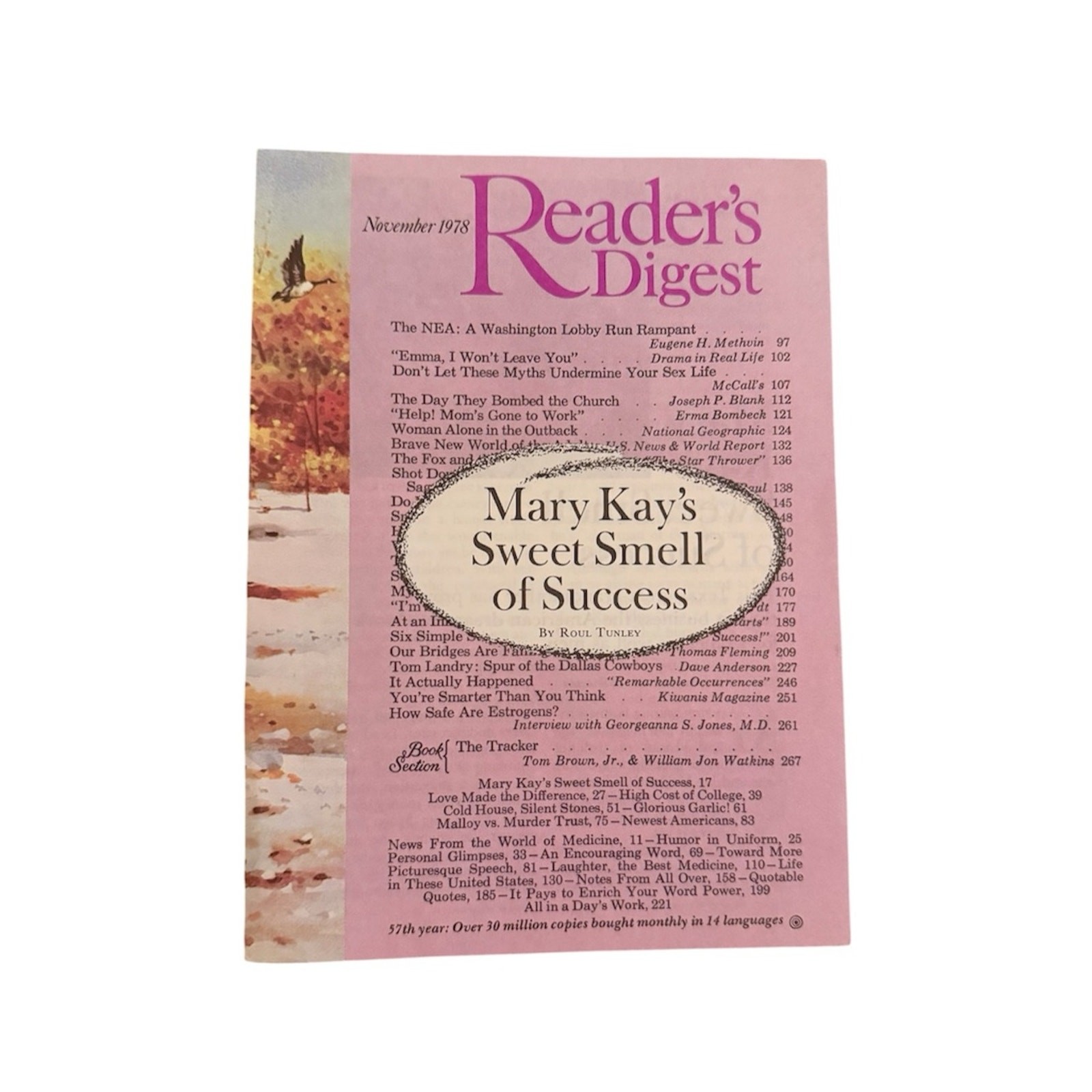 Vintage Reader’s Digest November 1978 Mary Kay Sweet Smell of Success Pamphlet