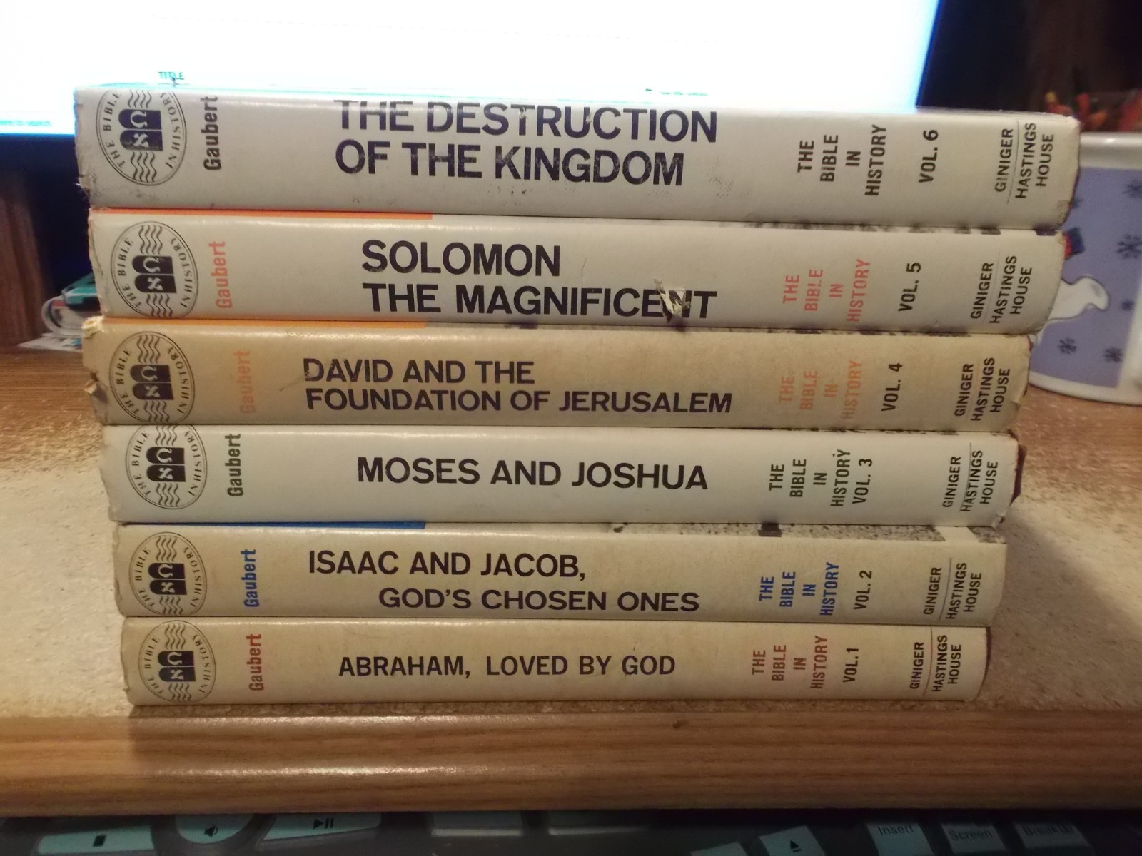Contemporary Companion to the Bible – H. Gaubert – 6 Volume Set – HC/DJ – 1969
