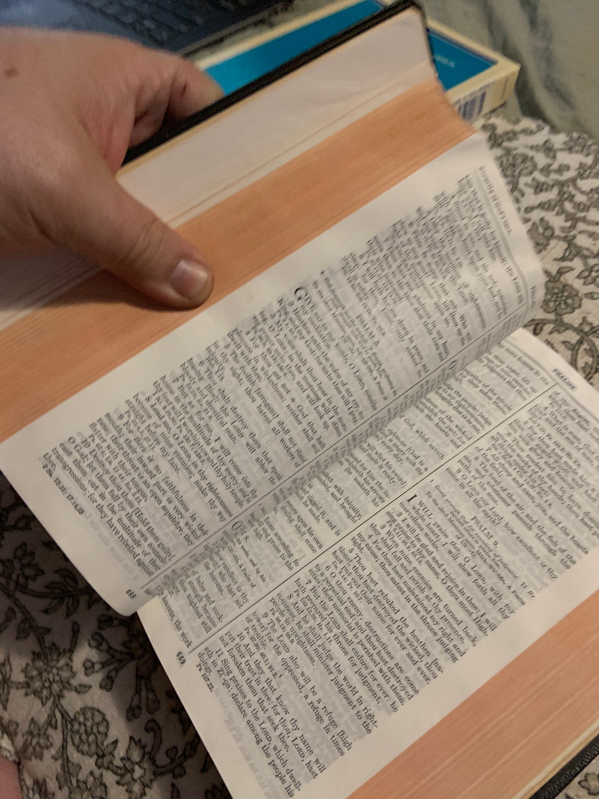 Holy Bible New Analytical Indexed Edition Dickson KJV Black MOROCCO Leather 1950