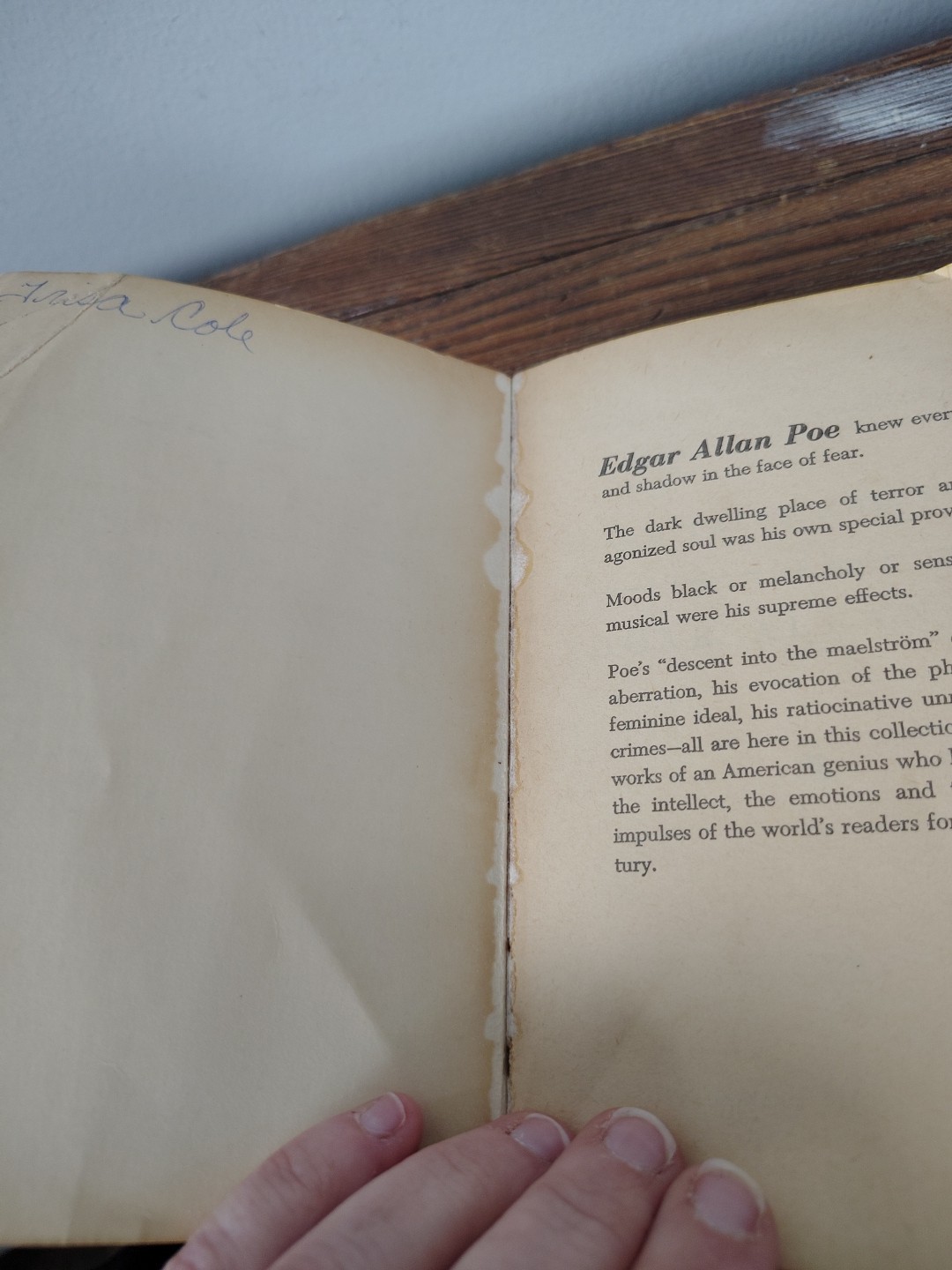 The Great Tales And Poems Of EDGAR ALLEN POE 1940 Pocket Books Paperback