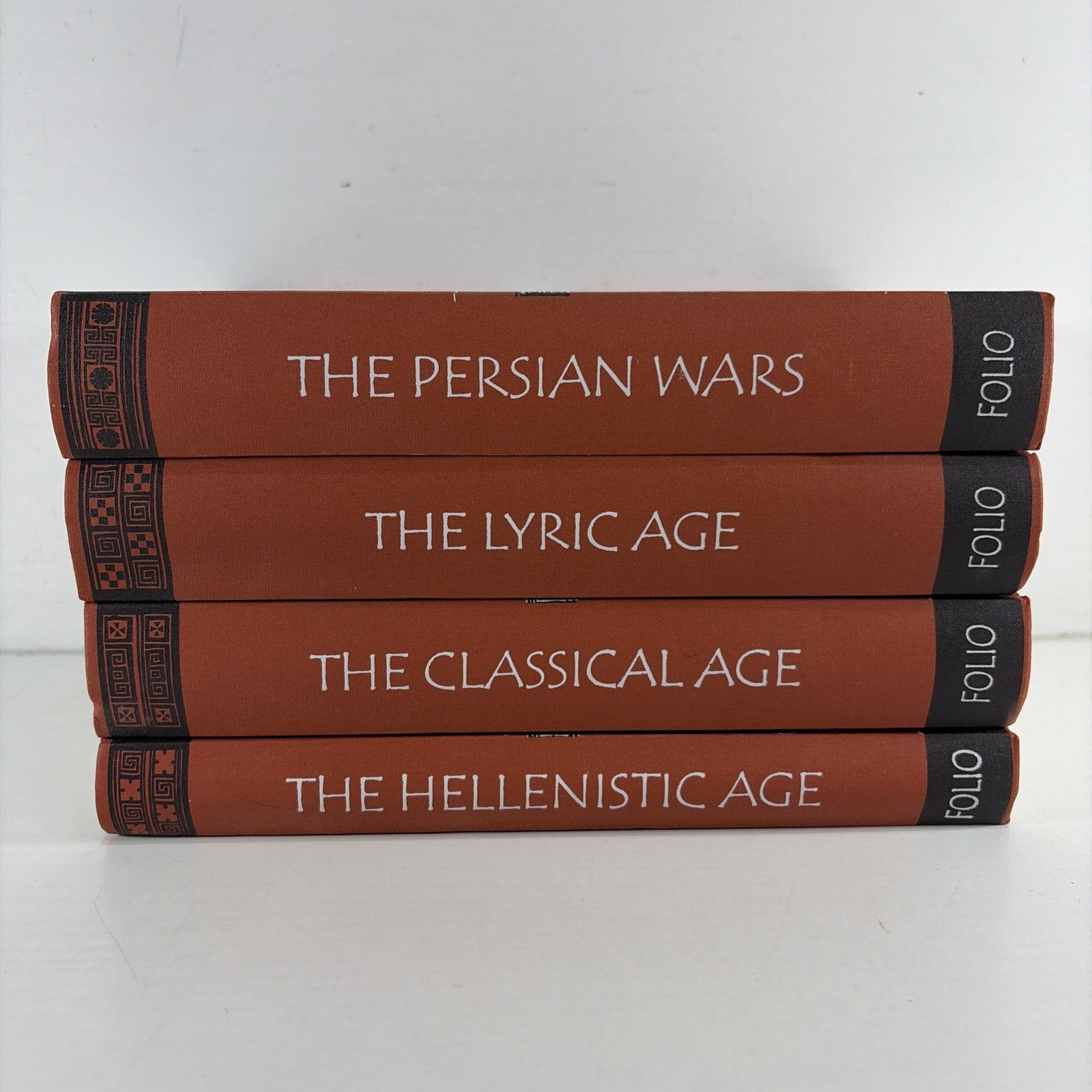 The Folio History of Ancient Greece (4v.) – Folio Society – 2002 1st edition