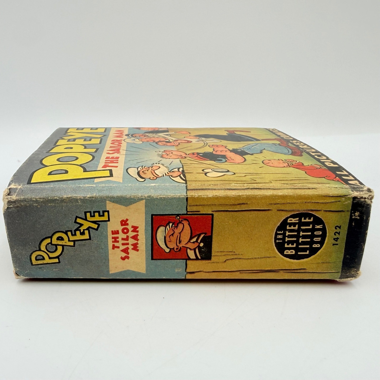 Popeye the Sailor Man Better Little Book 1422 Whitman Publishing Vintage Comic