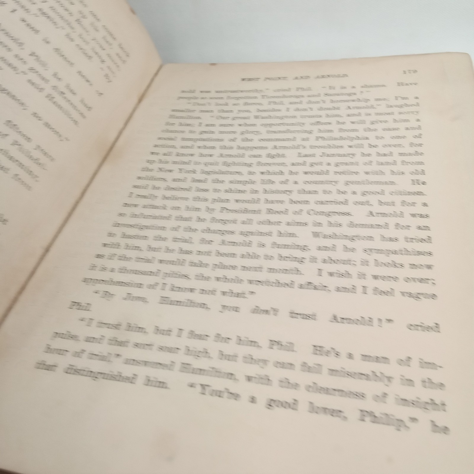 Antique Hardcover Book Loyal Blue And Royal Scarlet Marion Ames Taggart 1898