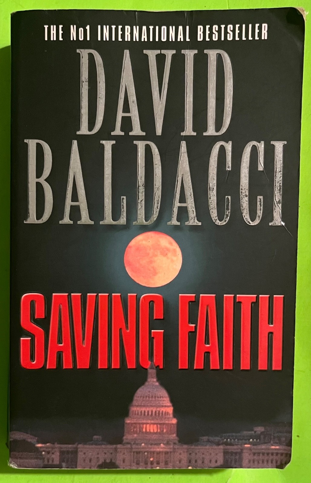 Vtg Saving Faith by David Baldacci (PB 2000)
