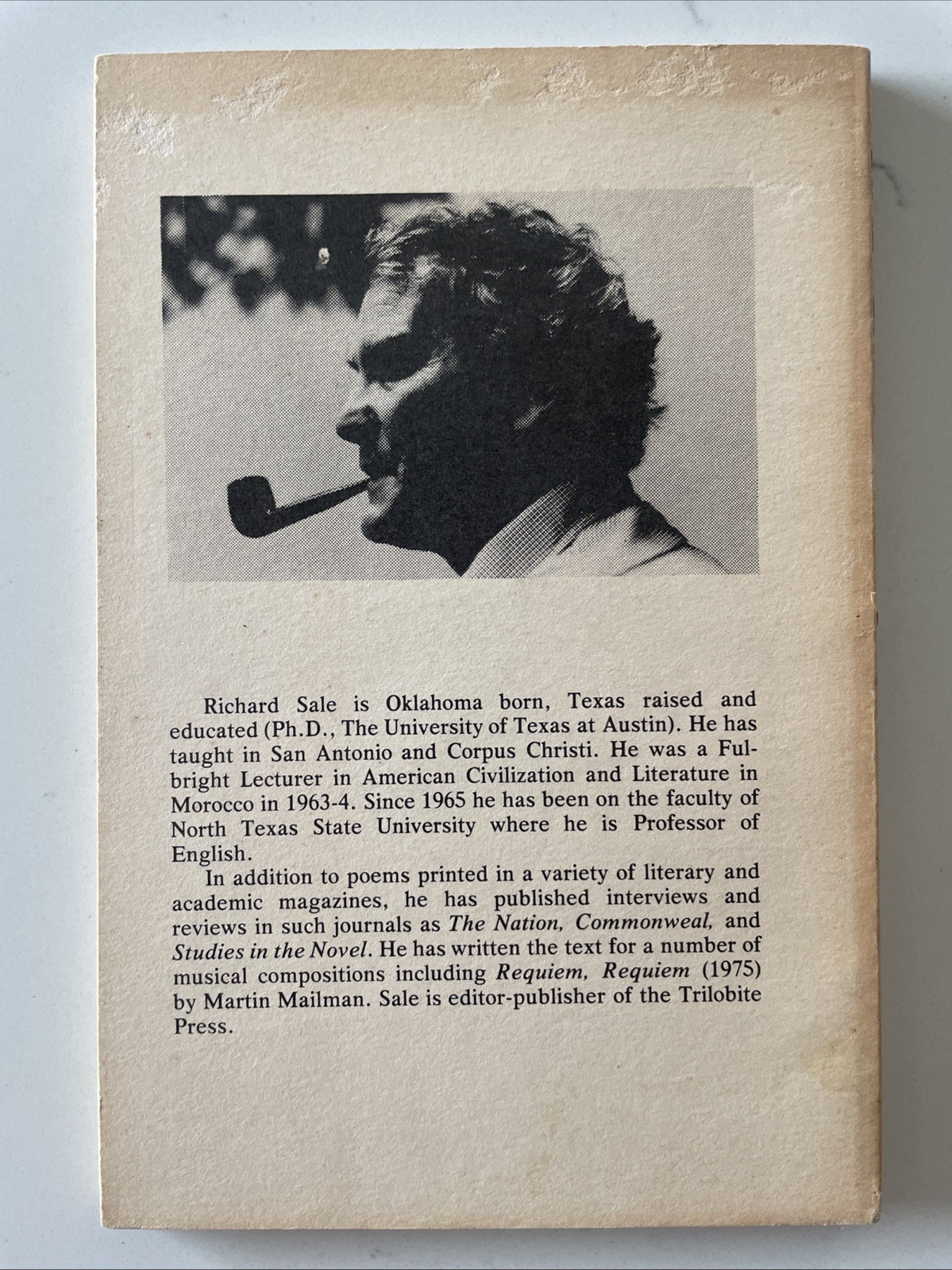 *SIGNED* Dime Western by Richard Sale (1978, SIGNED 1st Edition Poetry PB)