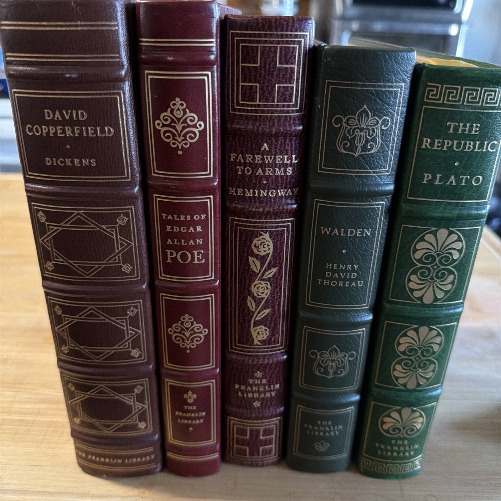 Lot of 5 Franklin Library – Harvard Classics Books