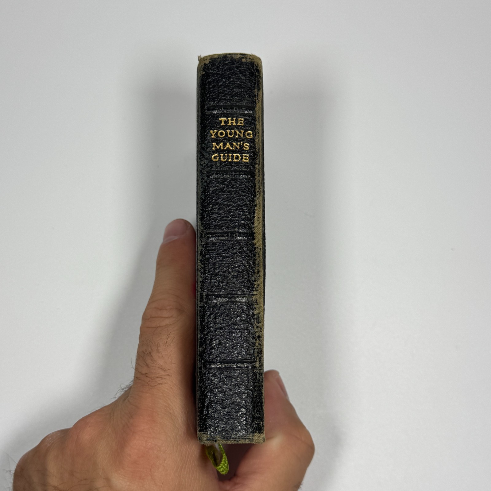 The Young Man’s Guide by Father Lasance 1952 Catholic Devotional Book Leather