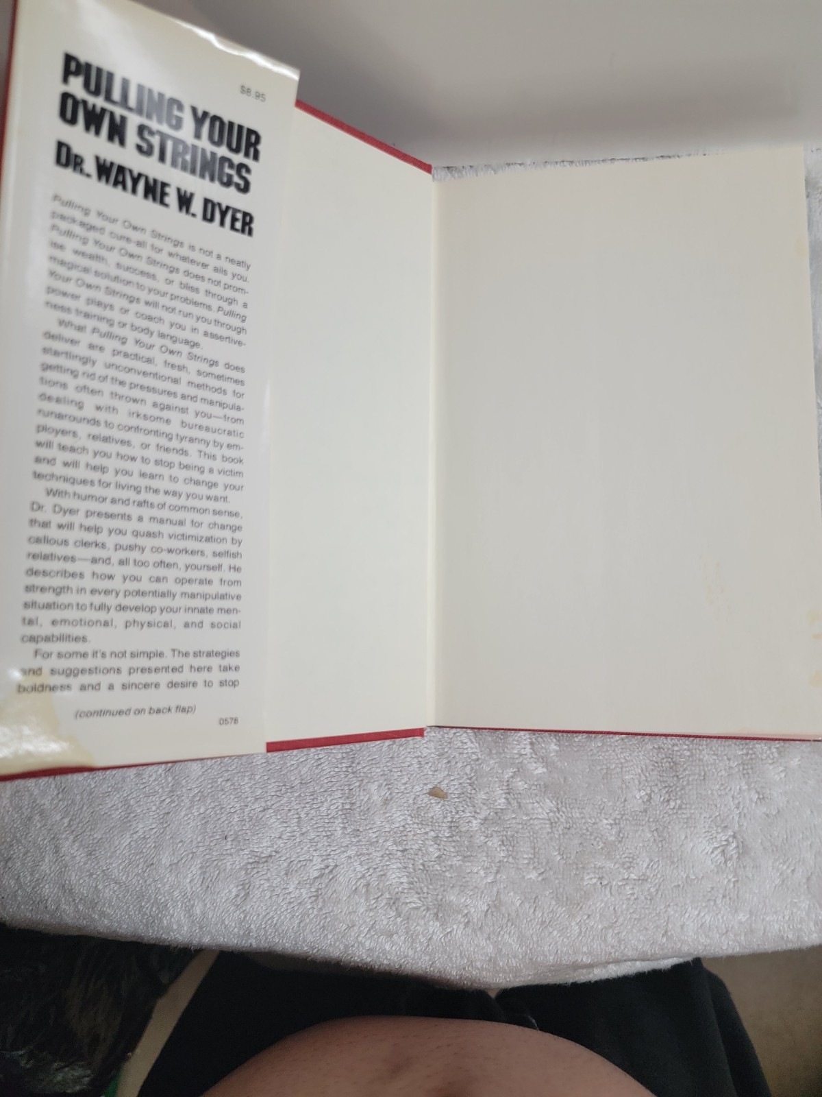 1978 Pulling Your Own Strings by Wayne Dyer 1st Edition, Hardcover Very GOOD