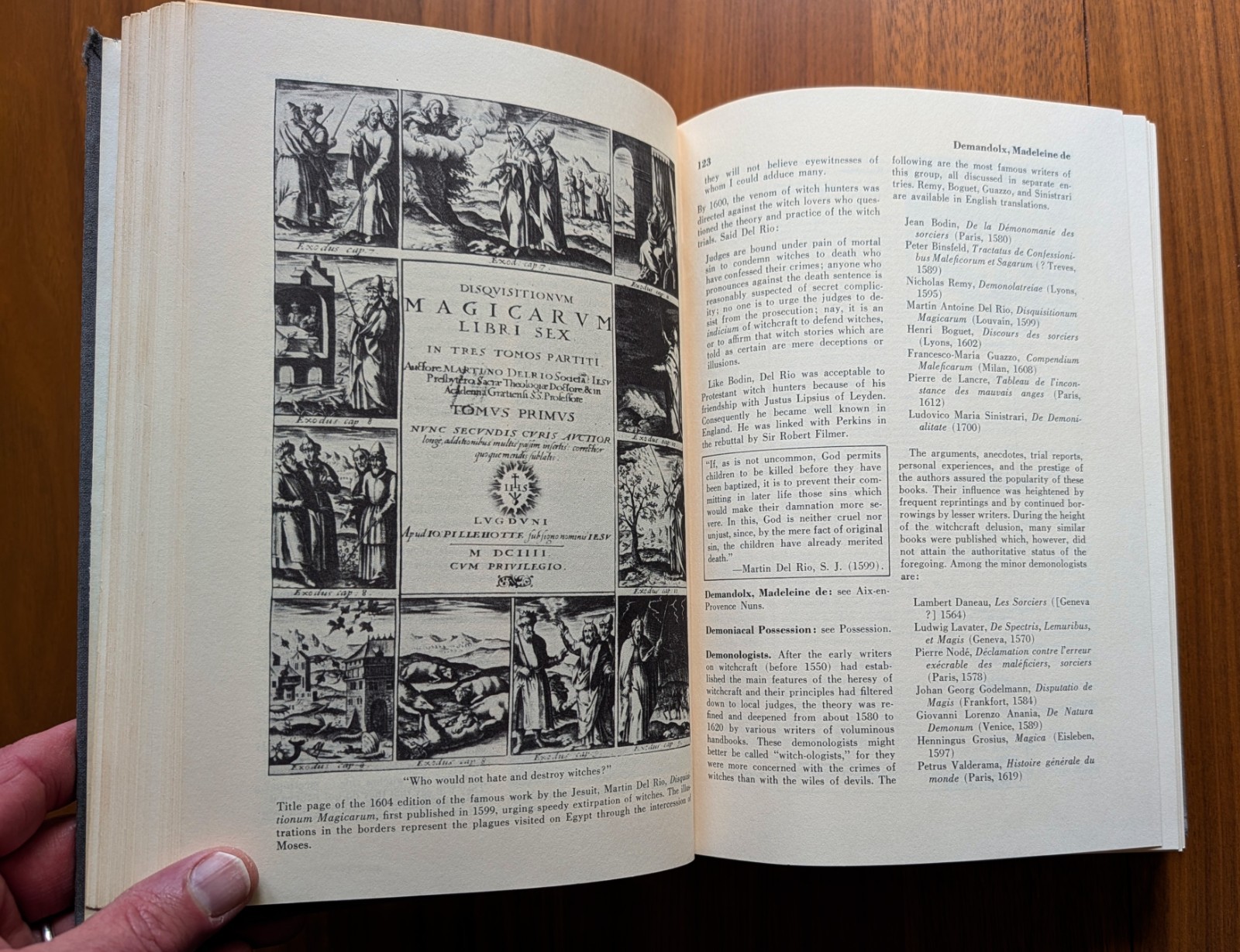DEMONOLOGY BOOK WITCHCRAFT TORTURE WITCH HUNTING OCCULT 60’s MALLEUS FILM PROP