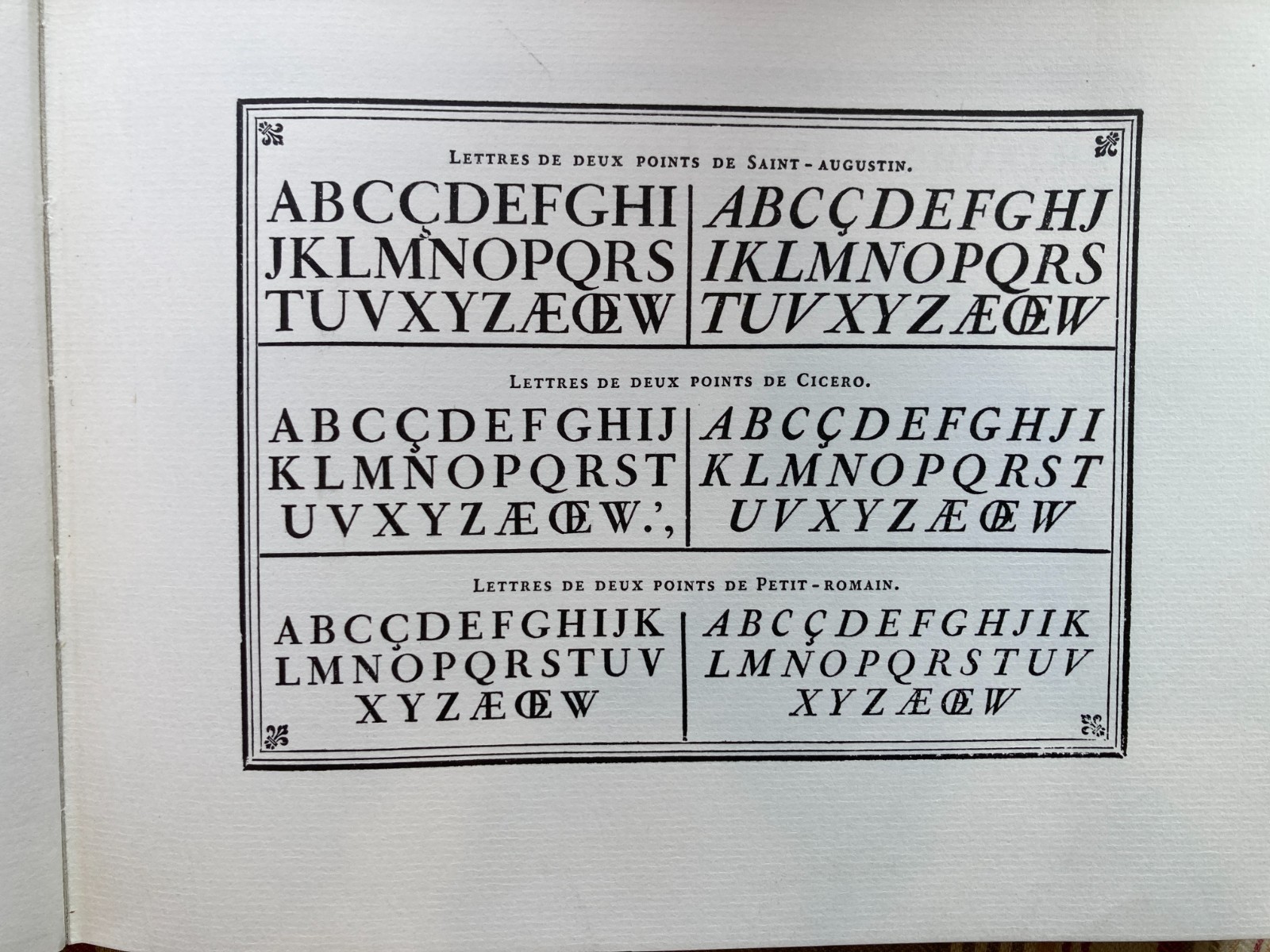 Fournier Modeles des Caracteres 1965 Eugrammia Typography Zaehnsdorf
