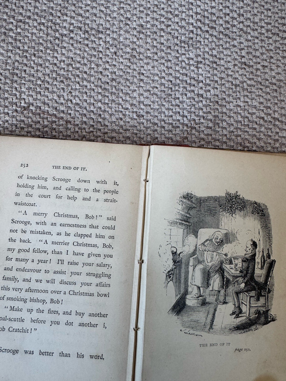 A Christmas Carol In Prose – Charles Dickens – Copyright Edition – 1880’s