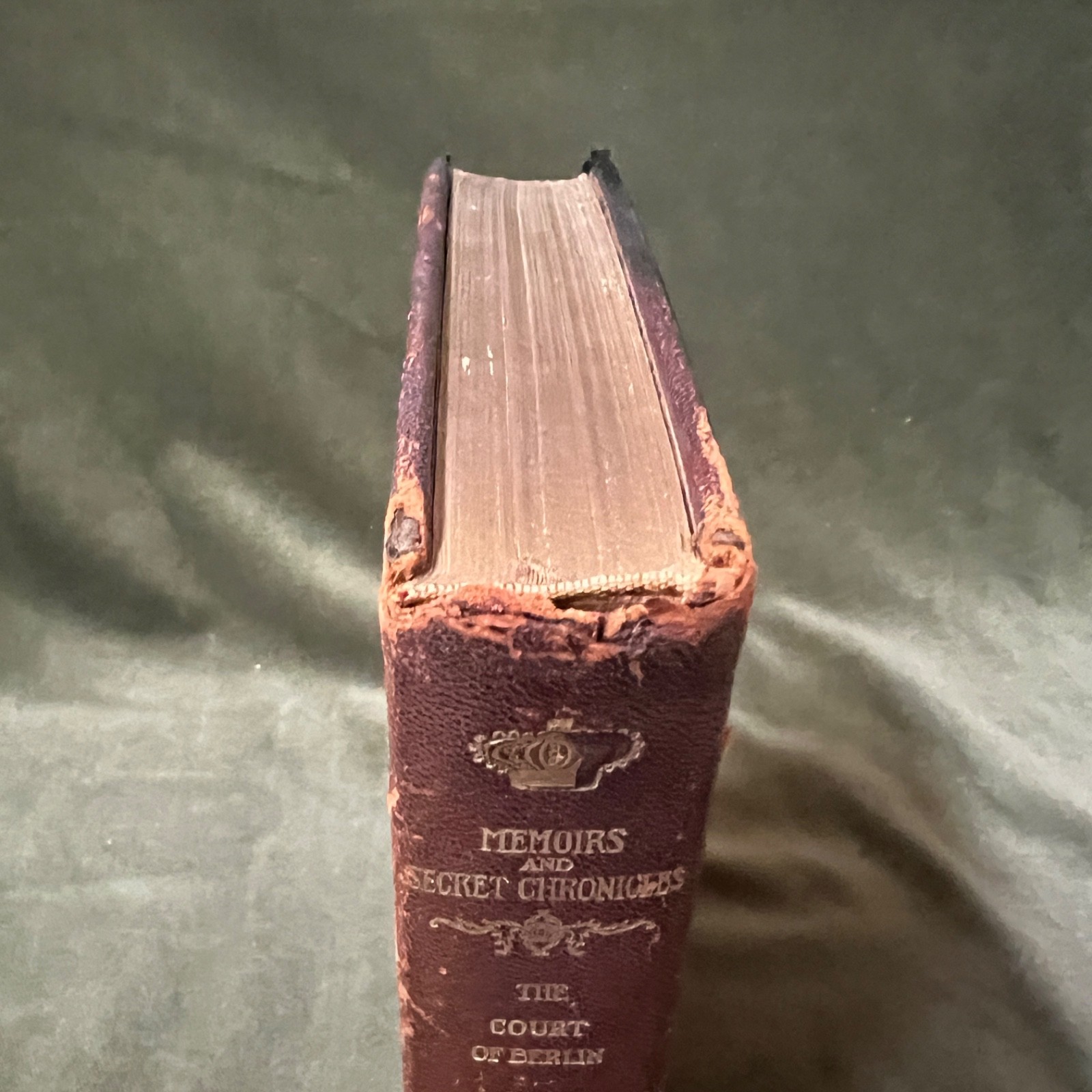 Secret Memoirs Of The Court Of Berlin 1901 Hardcover Faux Leather