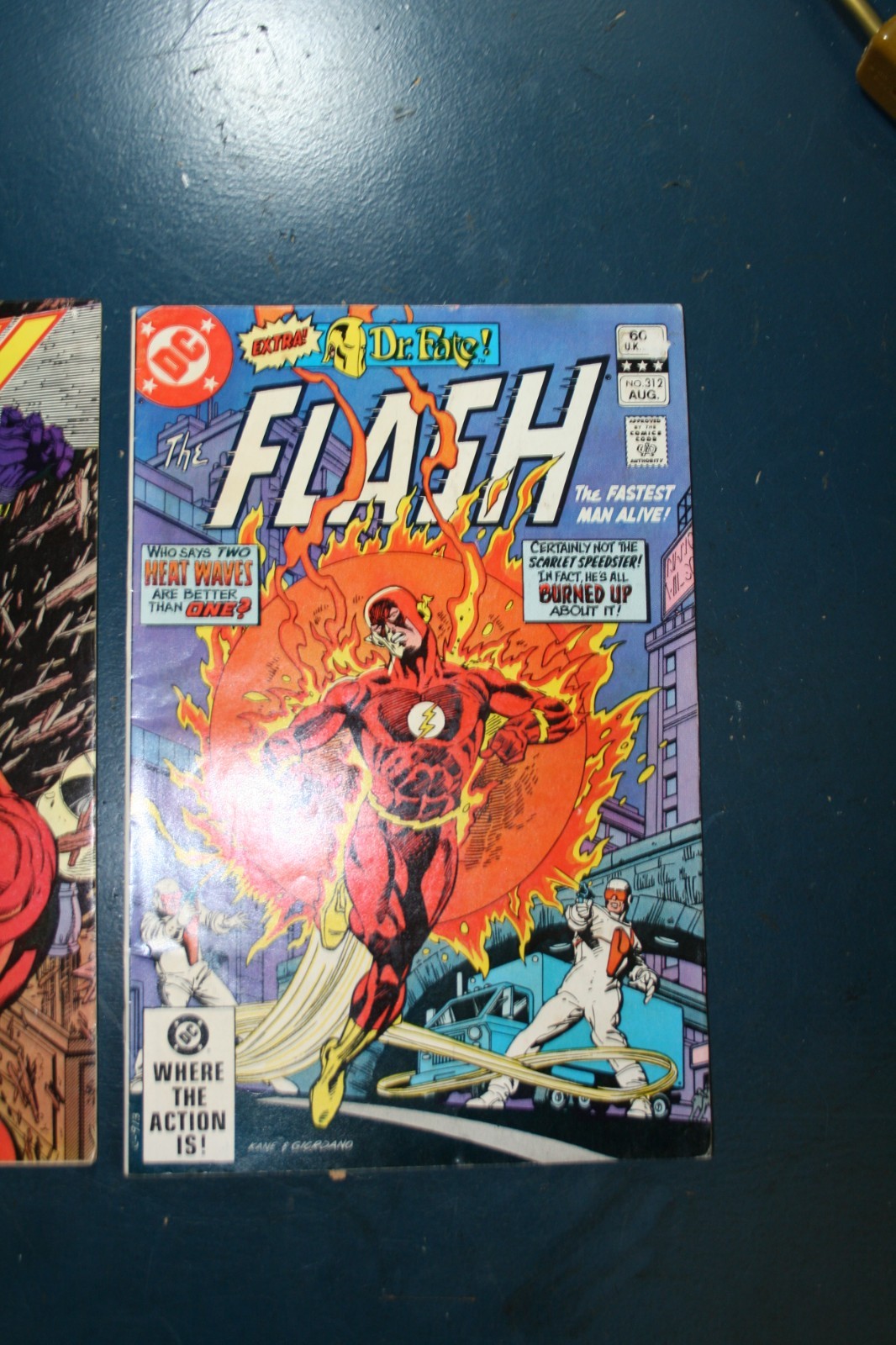 Vintage DC comic X 3 1987 Flash #5 #6 #312 rare collectable