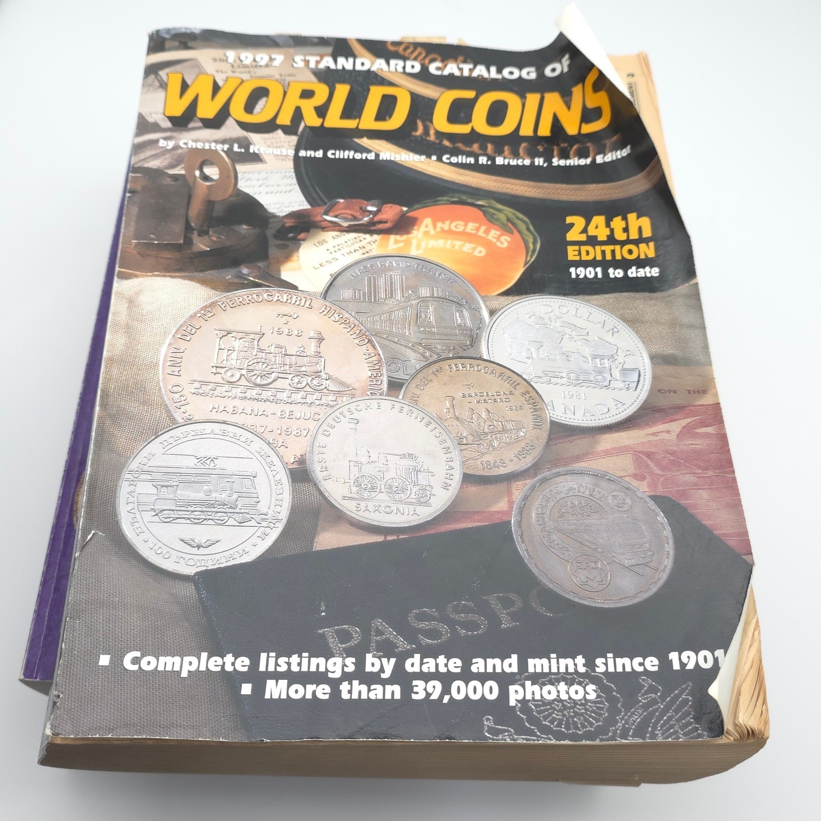 Krause World Coin Catalogs & PCGS Coin Grading Guide Book Lot 4 Vol 1701-1997