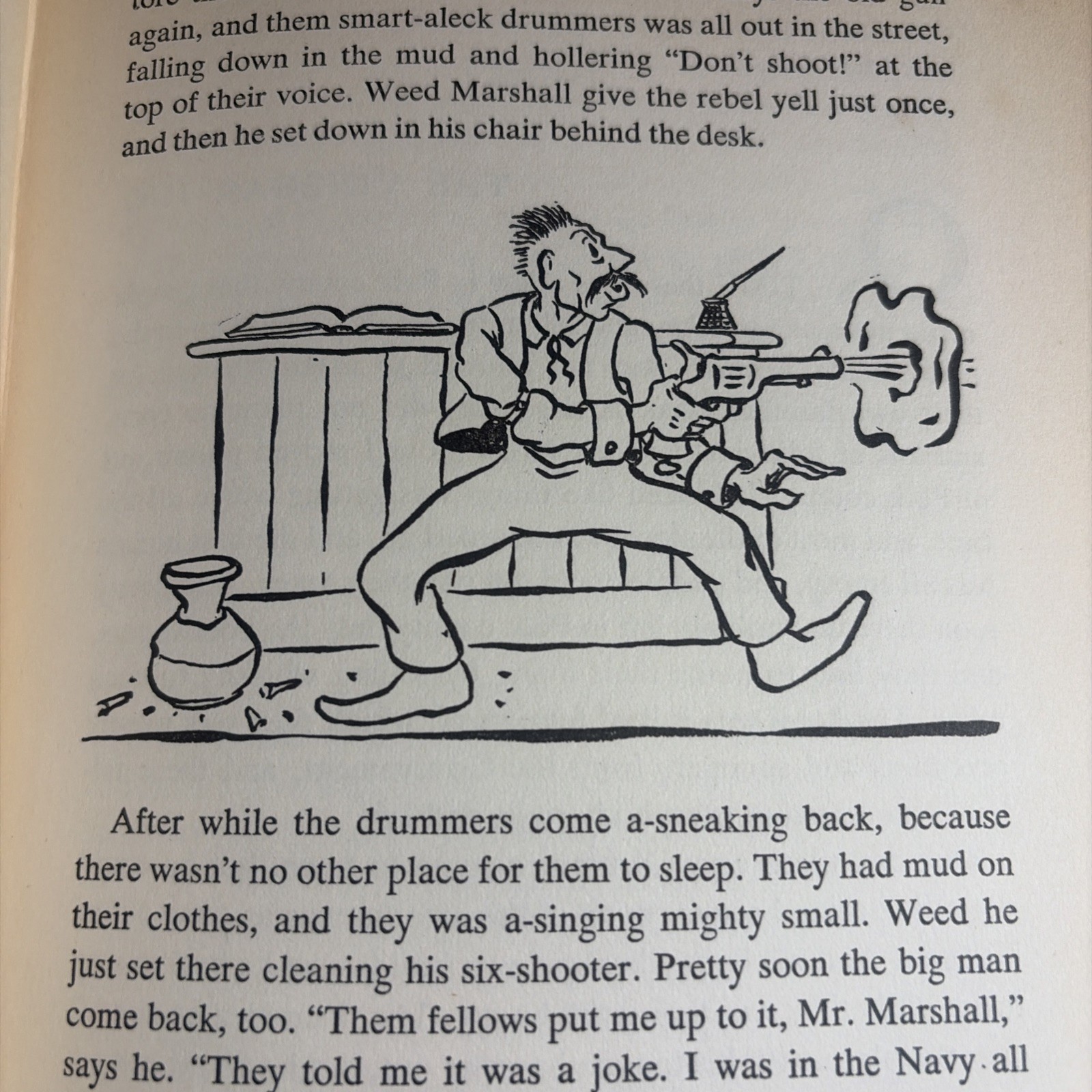 Folklore Who Blowed Up The Church House? Ozark Folk Tales Glen Rounds 1952 1st