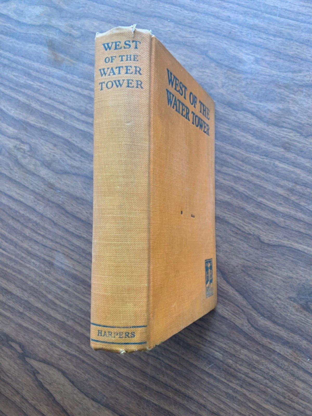 SCARCE 1923 Stated FIRST EDITION Anonymous (Homer Croy) West of the Water Tower