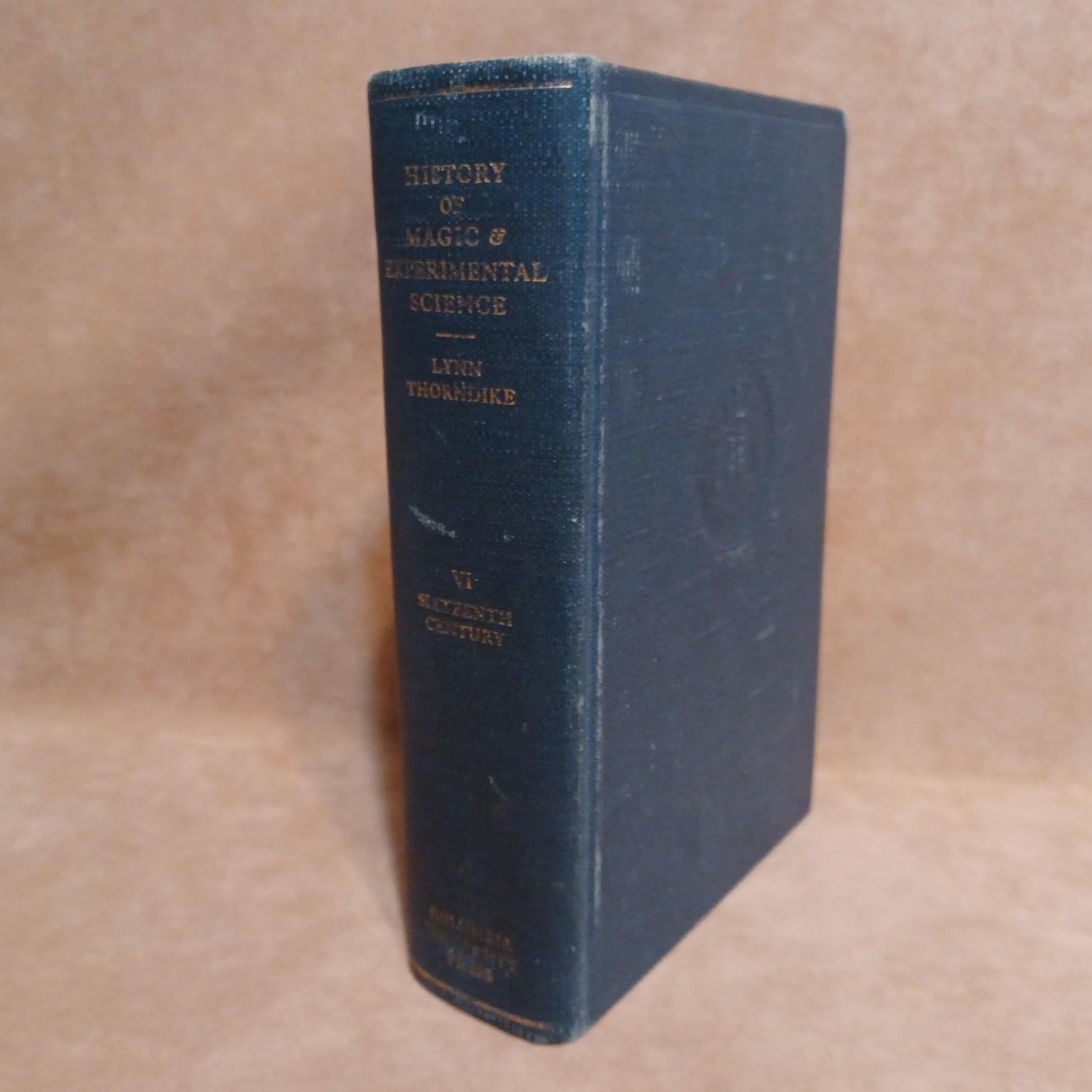 Old A History of Magic and Experimental Science 1941 Vol. VI Review Copy RARE