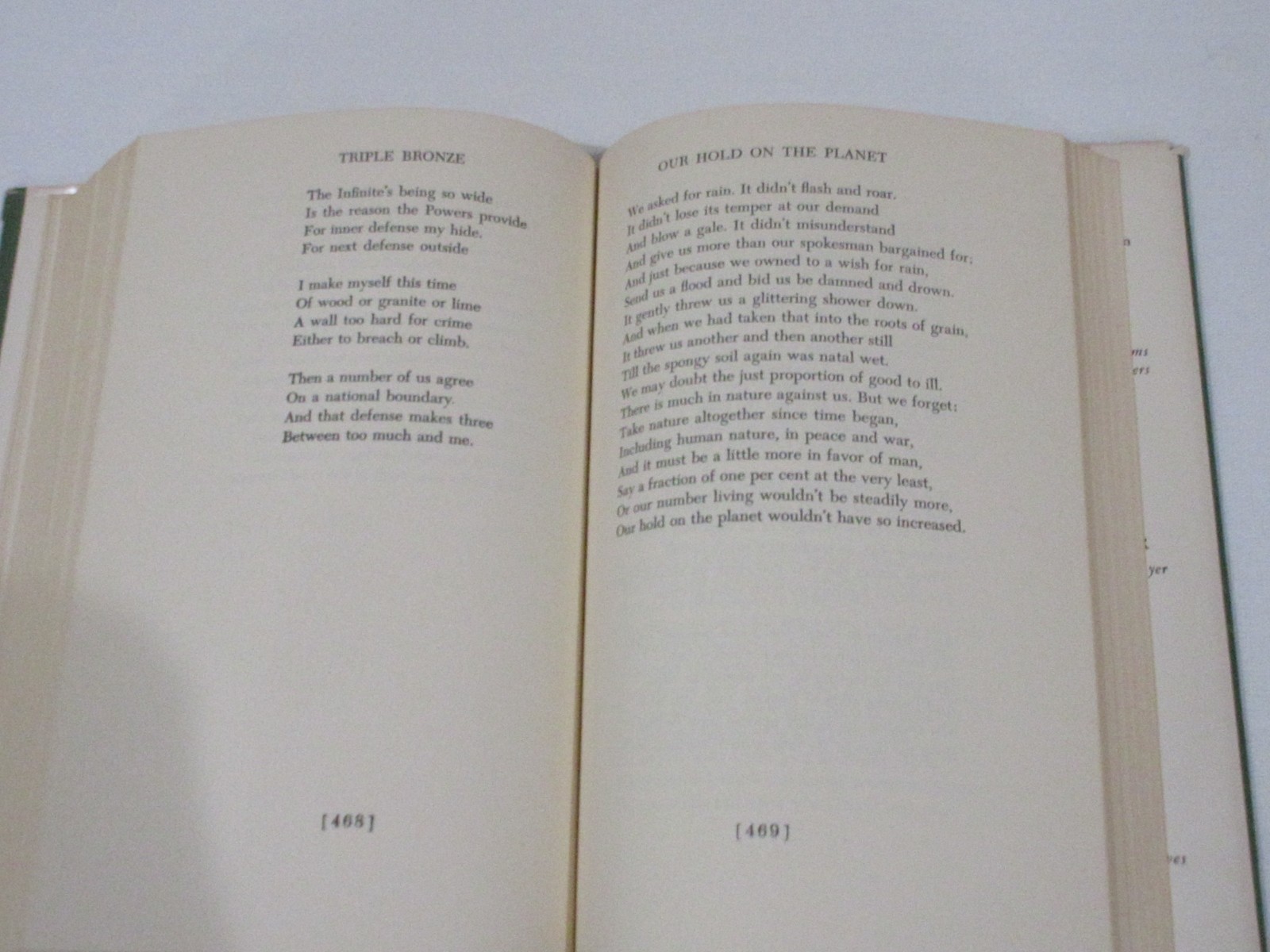 Complete Poems of Robert Frost HC with Dust Jacket J.D.&Alice Jane Hayes 1964